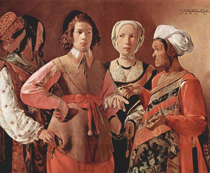 Georges de La Tour The Fortune Teller China oil painting art